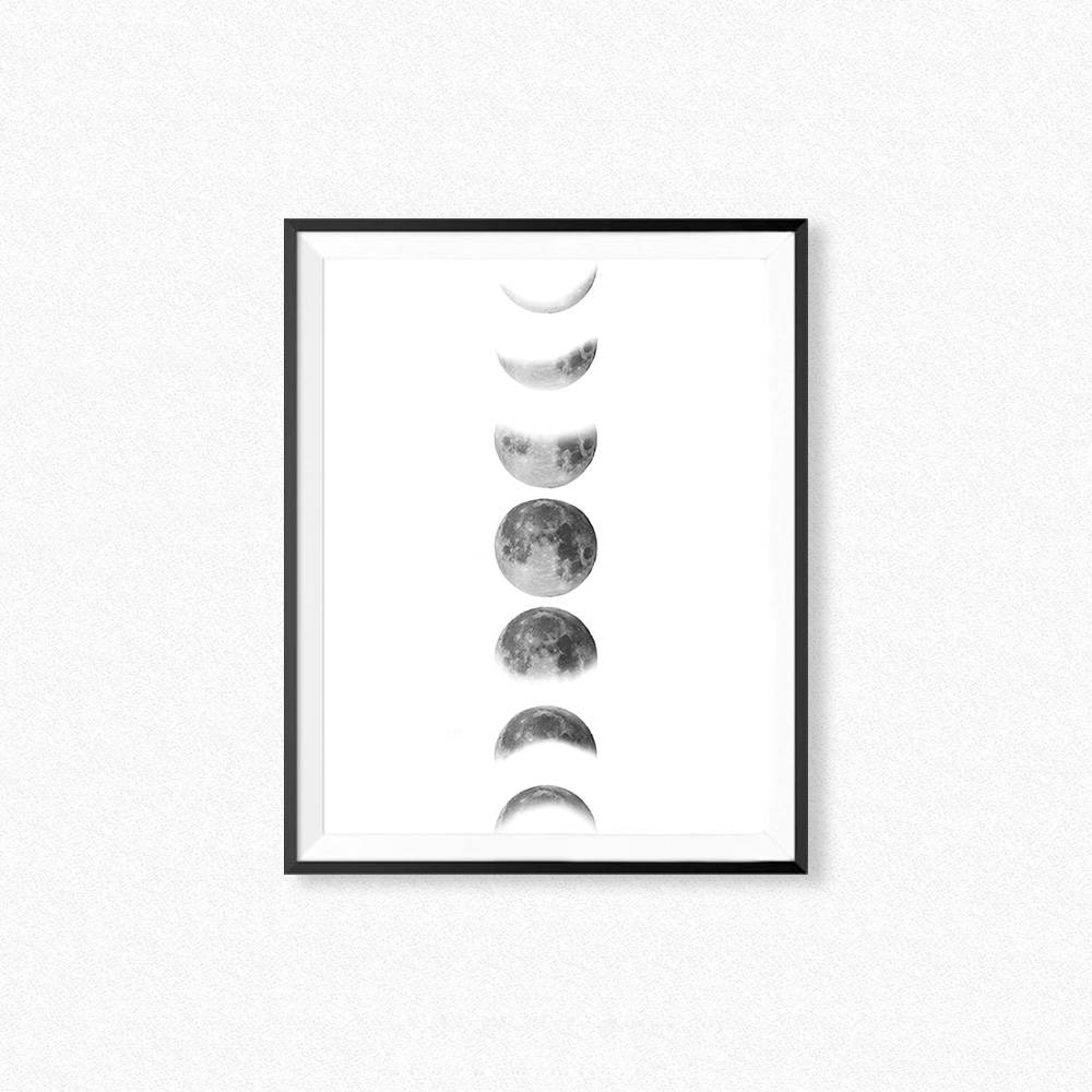 Affiche cycle de lune 1