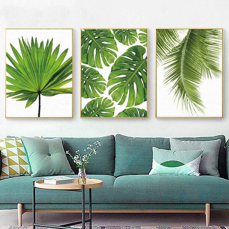 Affiche plante tropicale